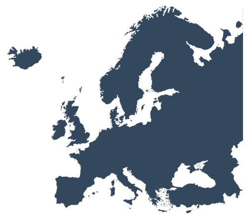 Európa vaktérképe